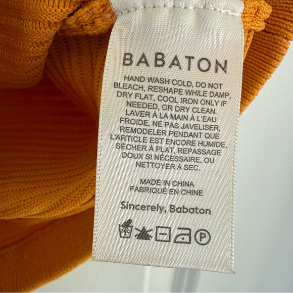 BABATON | Horizontal Rib Knit Tank - Size Small - Picture 5 of 8